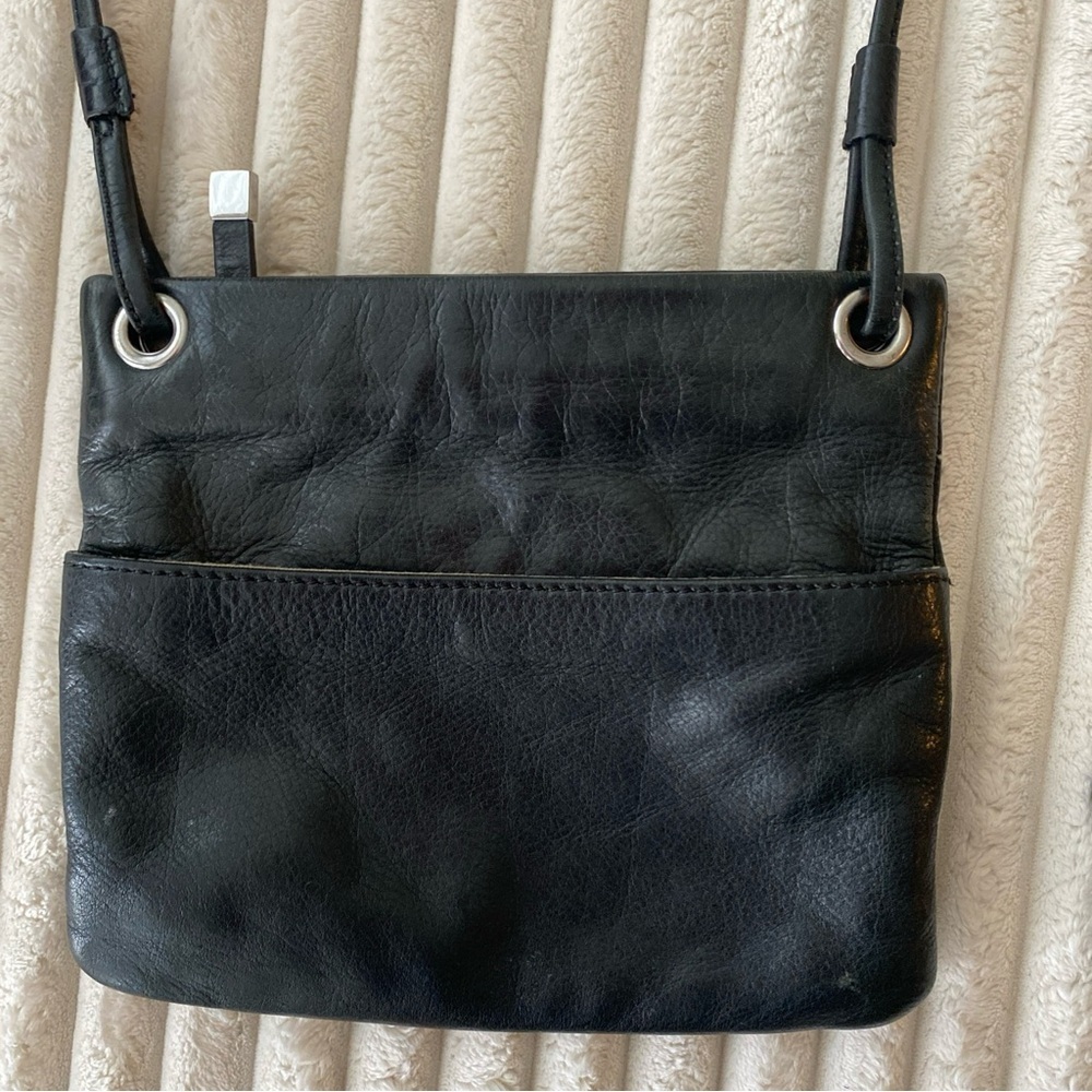 Margot Black Leather Crossbody Bag‎ - Picture 4 of 11